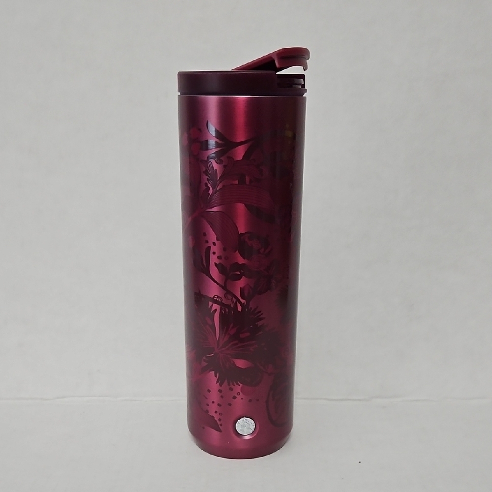 Starbucks Floral Insulated Travel Mug
